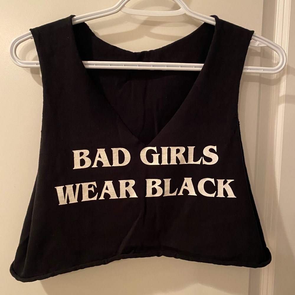 Crop tank - Size L (no size tag)